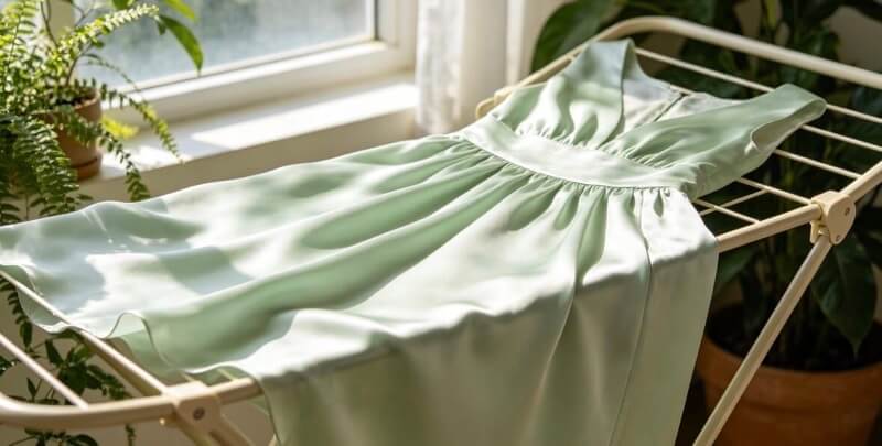 Silk garment care — washing, drying, ironing and storing silk fabric properly