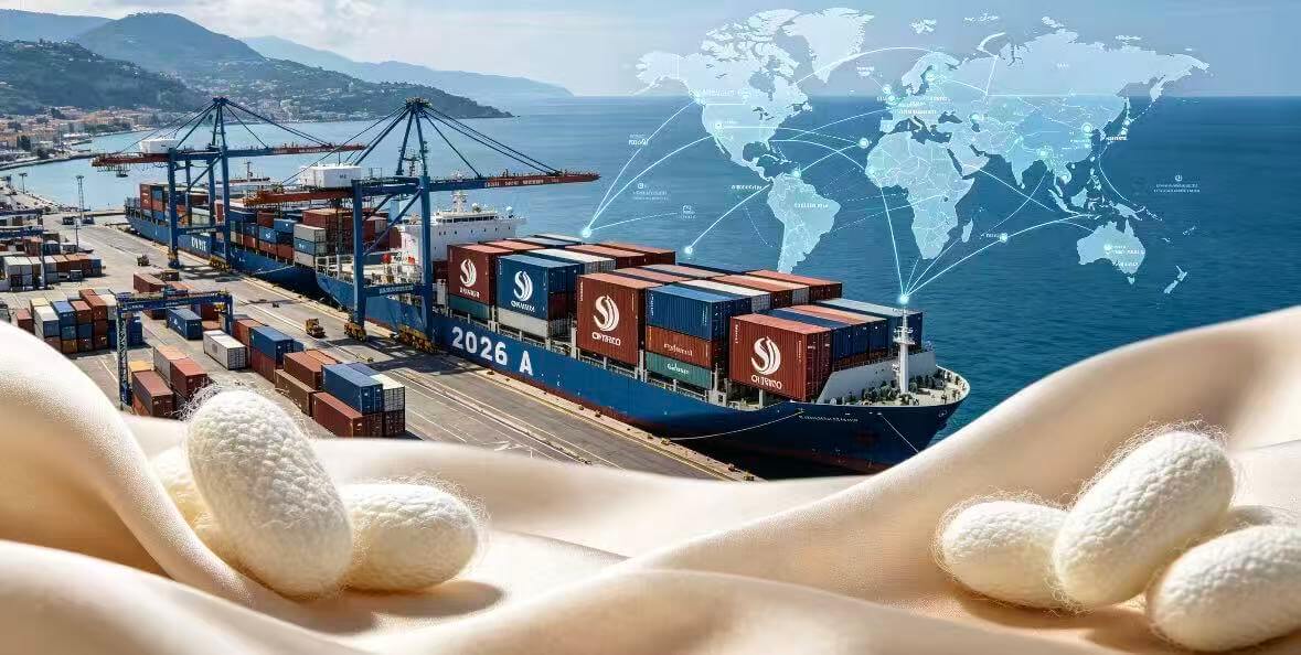 Silk fabric rolls — Italy's luxury silk market and sourcing trends in 2026