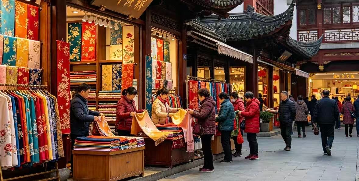 Silk production in Nanchong — comparing China's three major silk sourcing regions: Nanchong, Suzhou, and Hangzhou