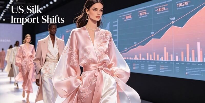 US silk import trends 2026 – shifts in global supply chain